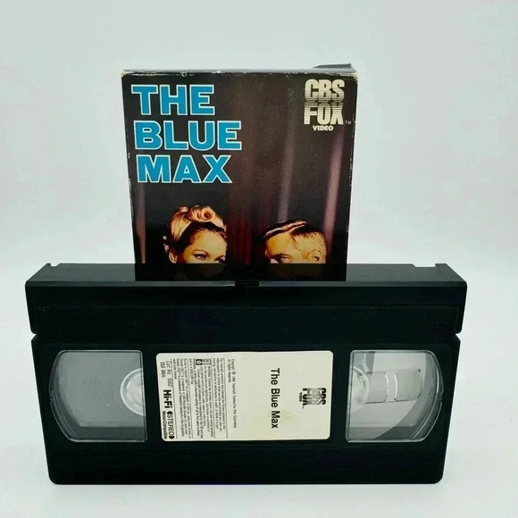 The Blue Max VHS - CBS Fox Video #1062 - Picture 3 of 4